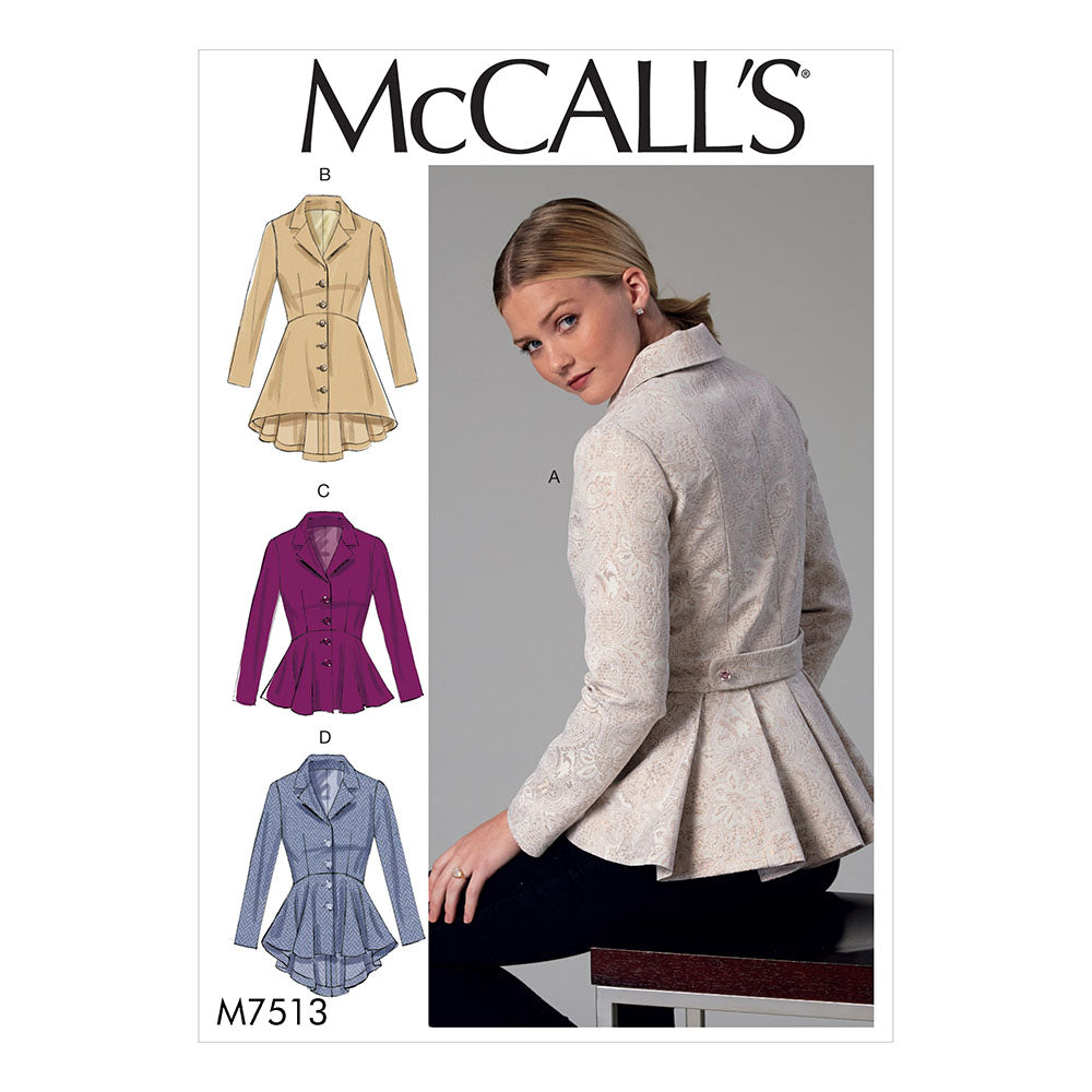 McCALL's M7513 Jacket