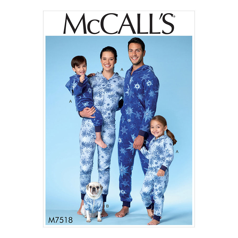 McCALL's M7518 Sleep & Lounge