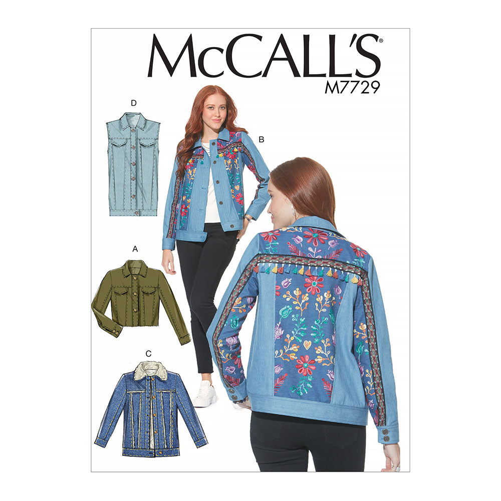 McCALL's M7729 Jacket