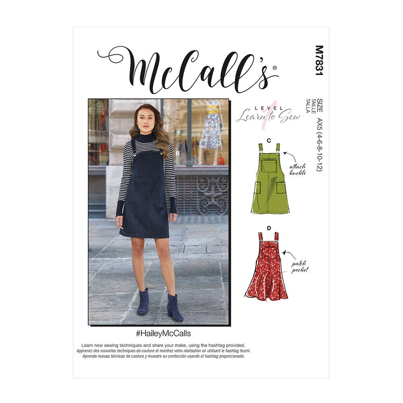 McCALL's M7831 Misses Dress