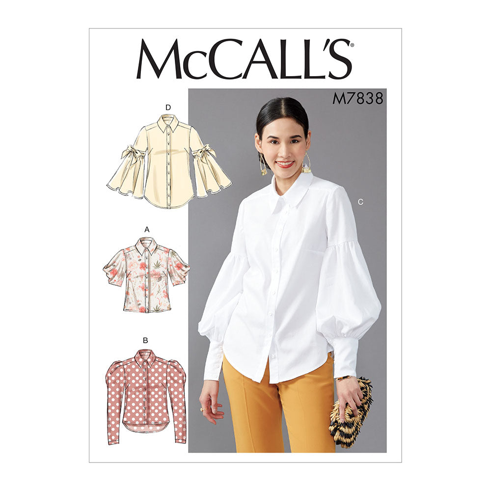 McCALL's M7838 Misses Top / Vest