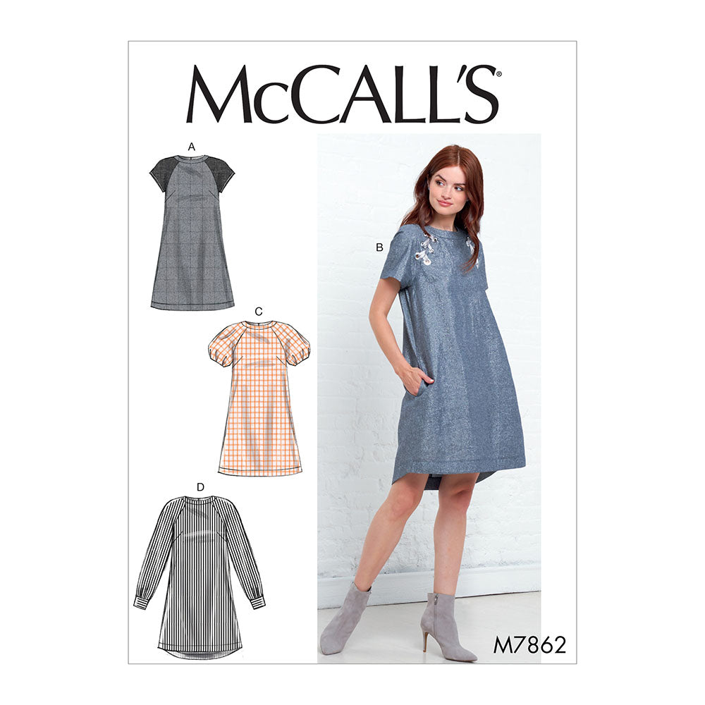 McCALL's M7862 Misses Dress