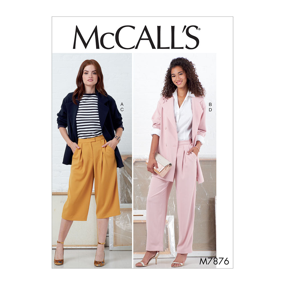 McCALL's M7876 Misses Sportswear