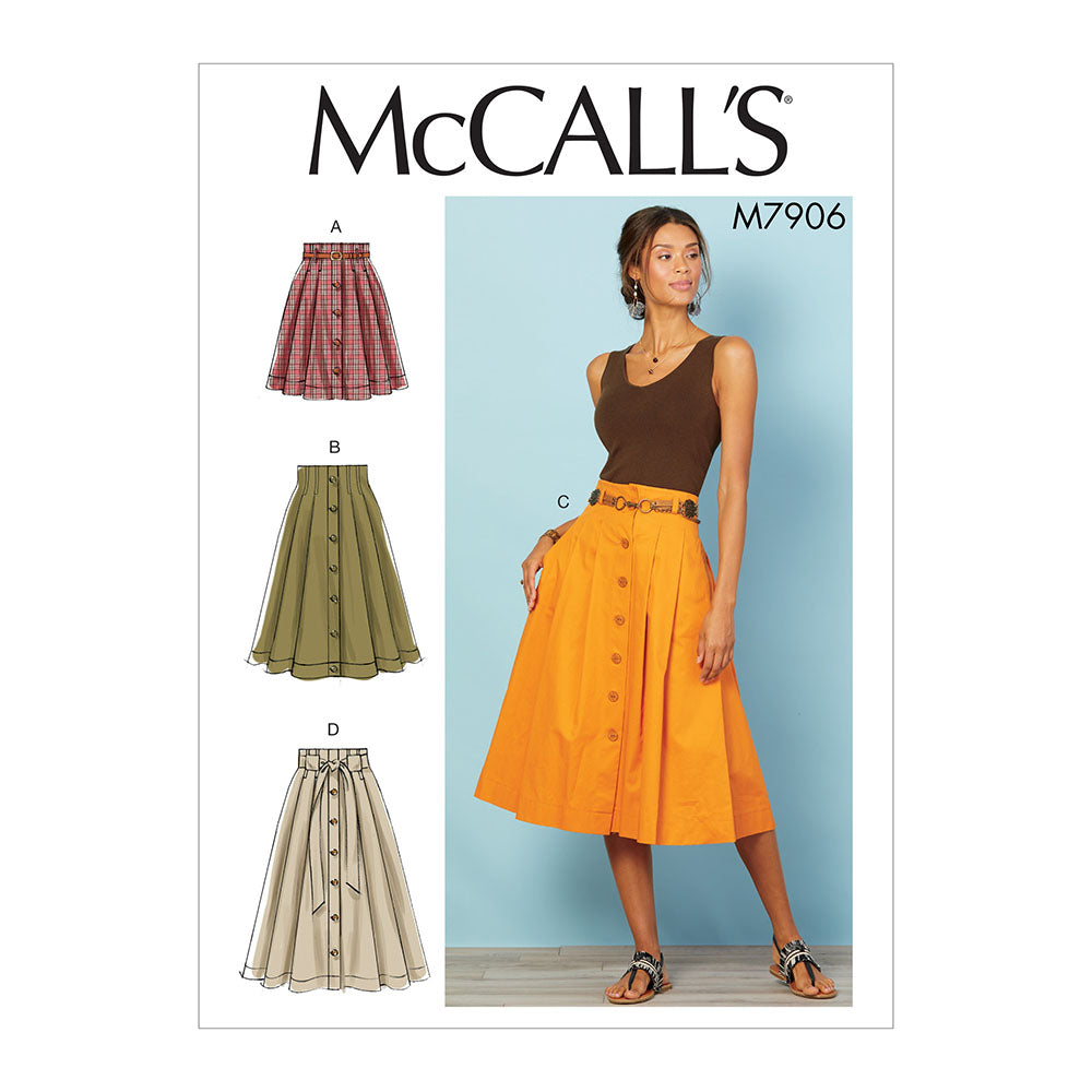McCALL's M7906 Misses Skirt / Pants