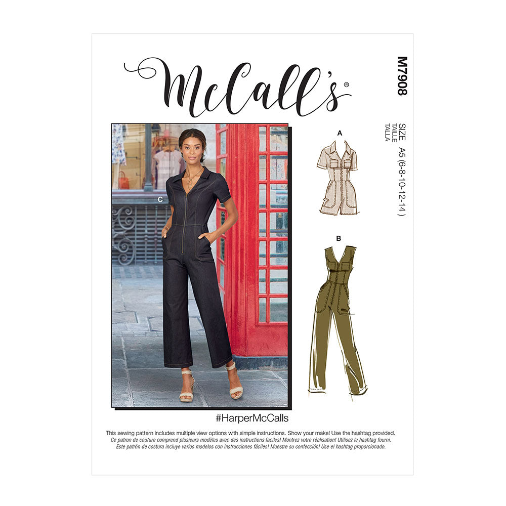 McCALLs M7908 Misses Sportswear