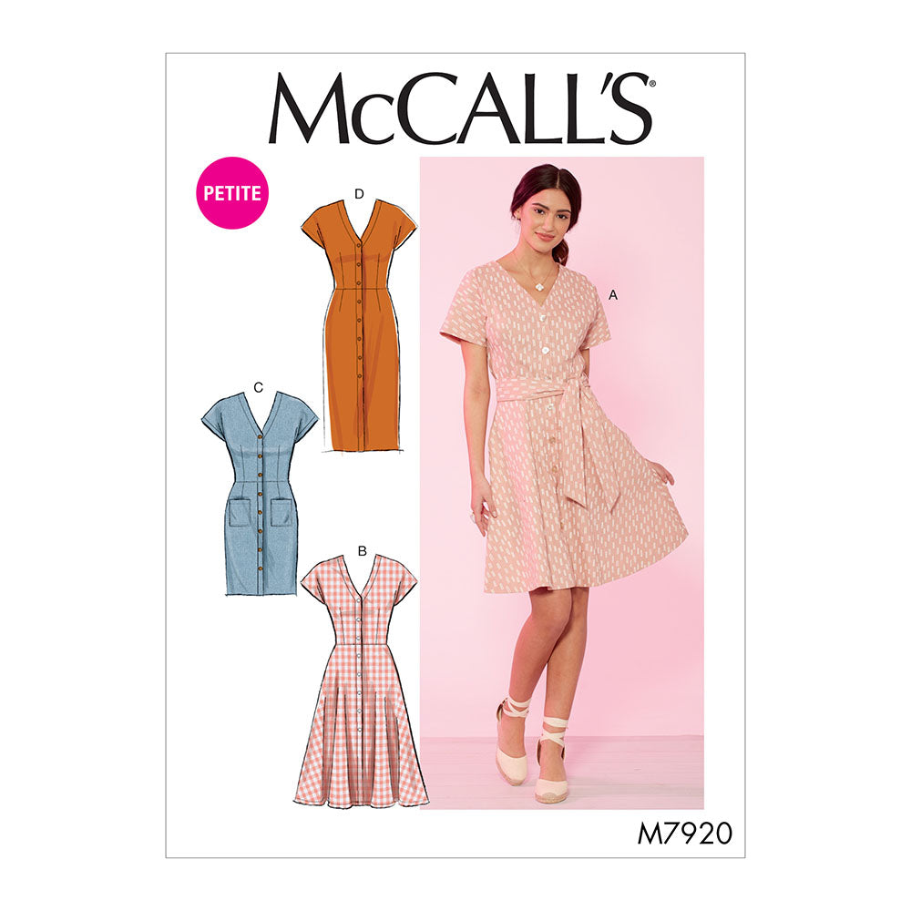 McCALL's M7920 Misses Dress