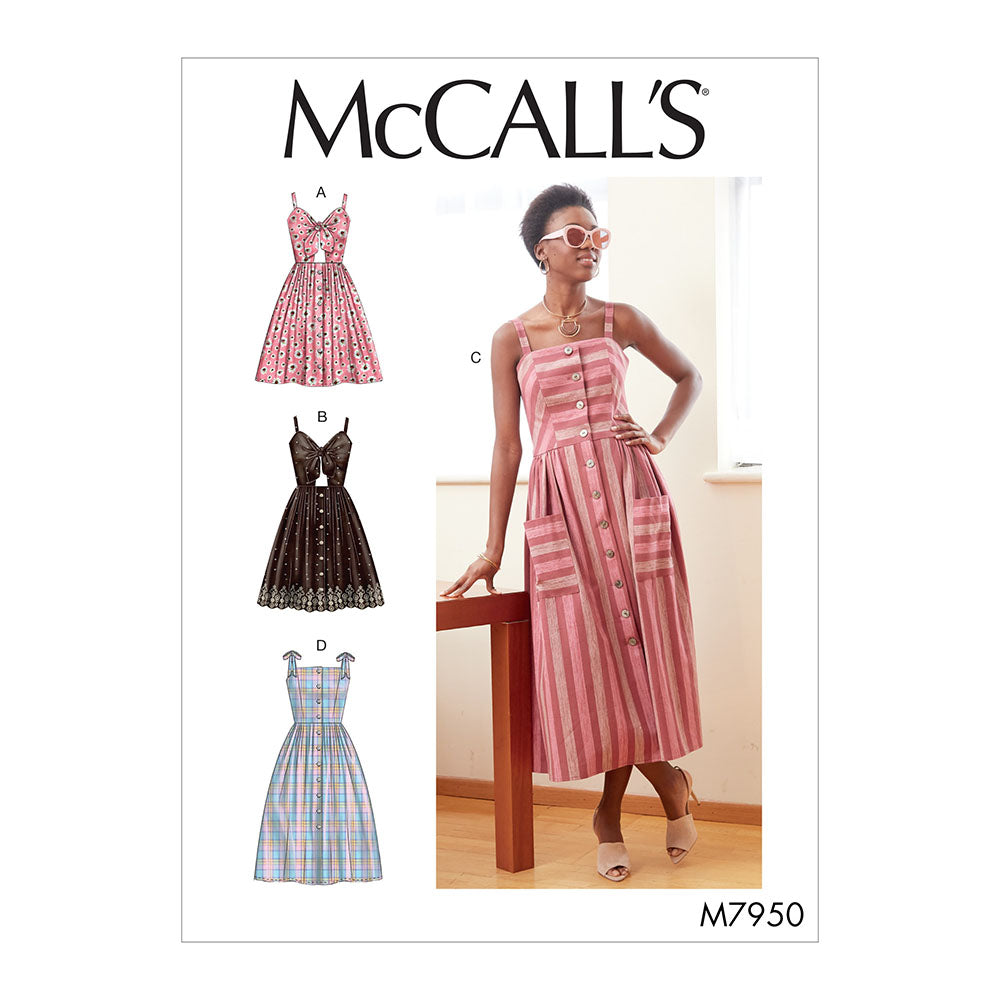 McCALLs M7950 Misses Dress