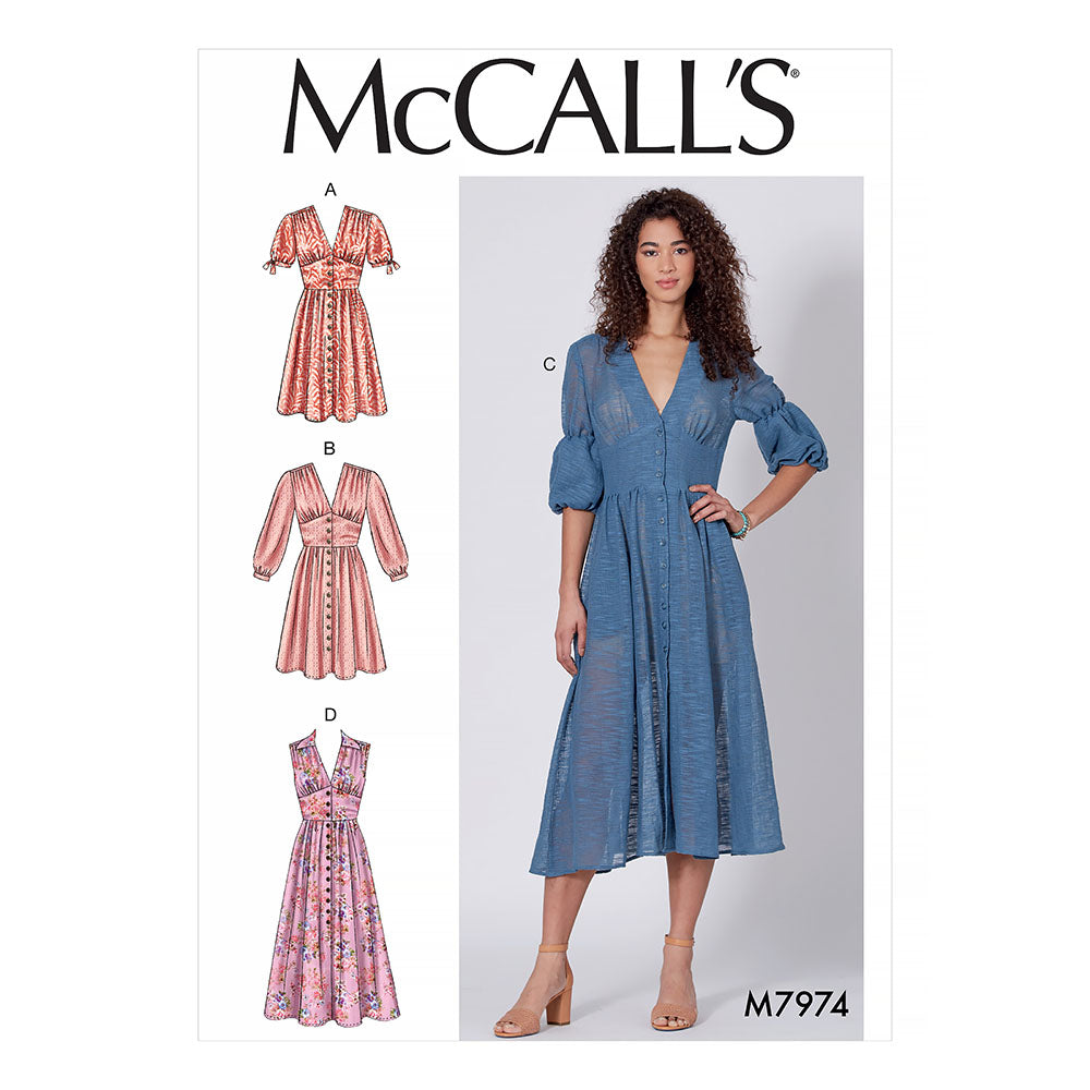 McCALL's M7974 Misses Dress