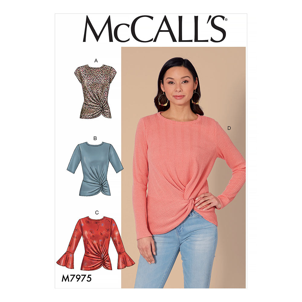 McCALL's M7975 Misses Tops