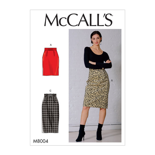 McCALL's M8004 Misses Skirts