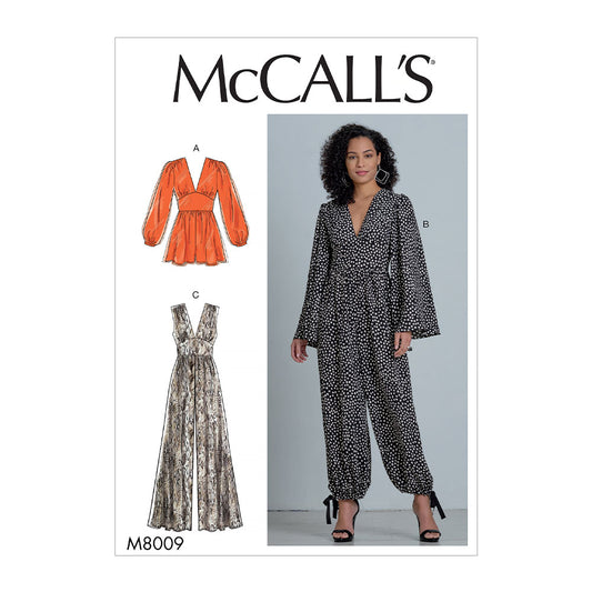 McCALL's M8009 Misses Sportswear
