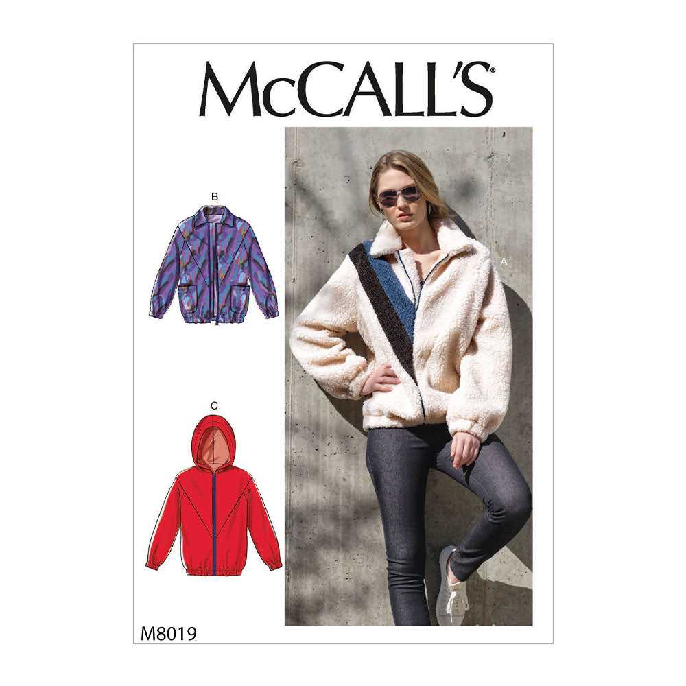 McCALL's M8019 Misses Jacket