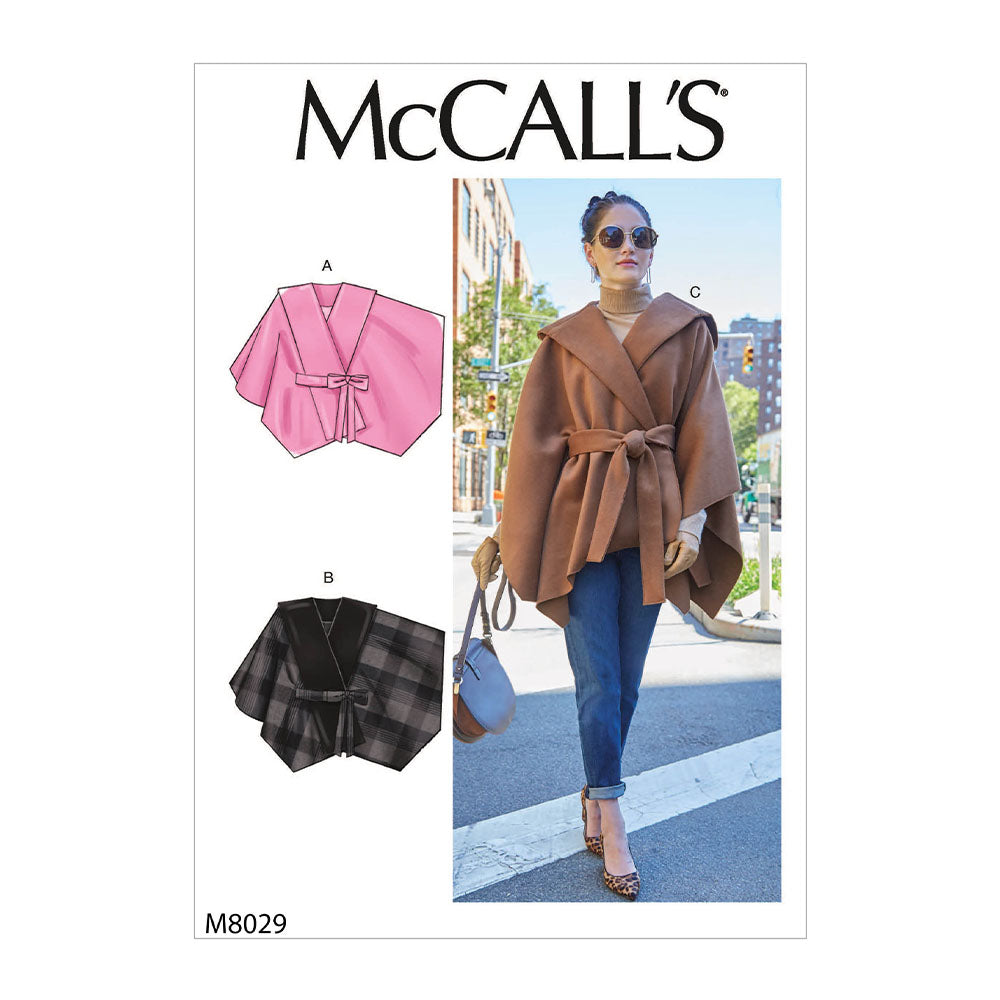 McCALL's M8029 Misses Capes
