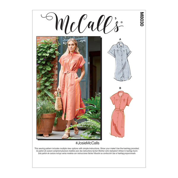 McCALL's M8030 Misses Dresses