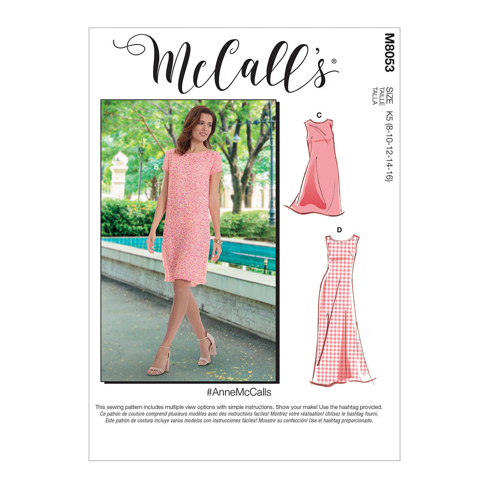 McCALL's M8053 Misses Dress