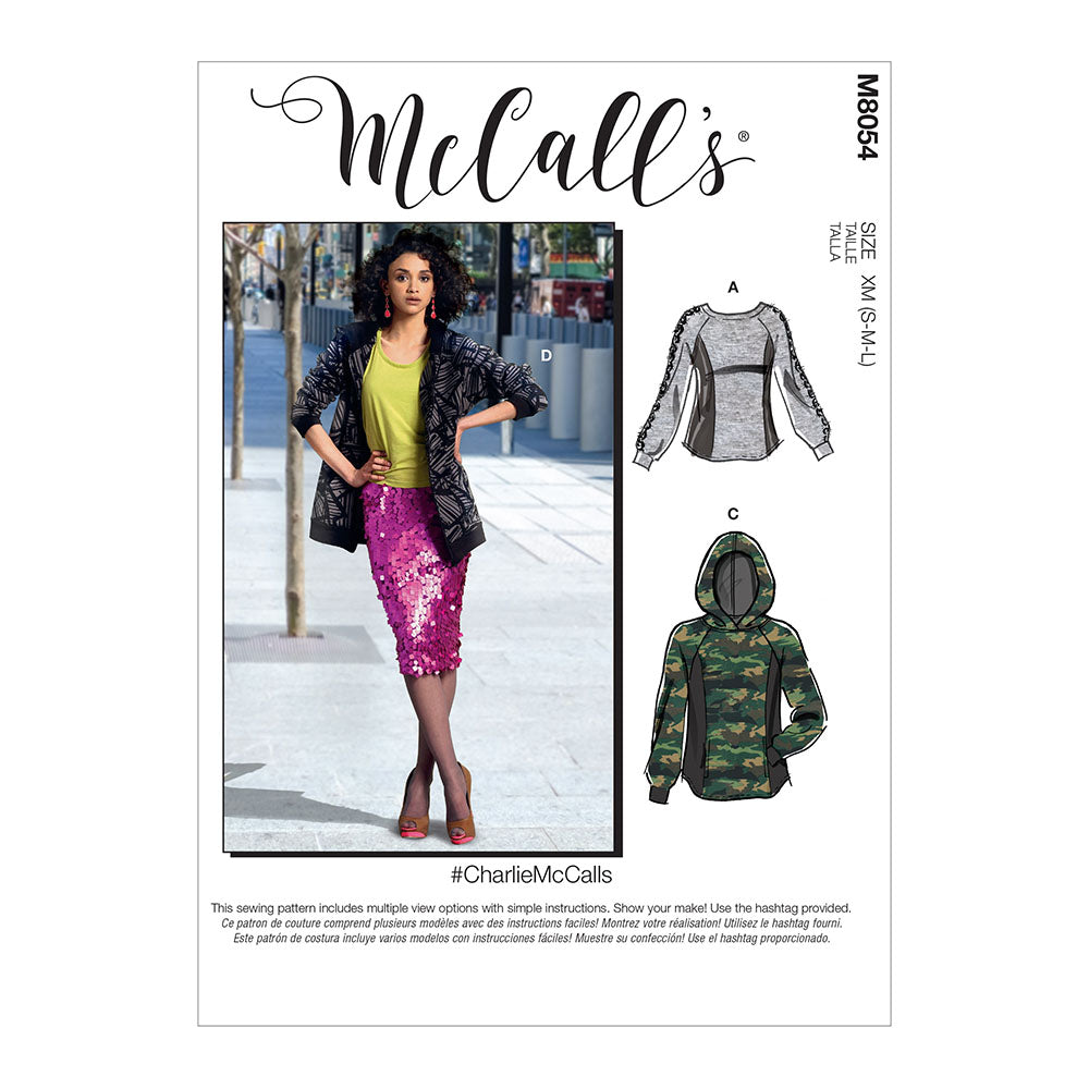 McCALLs M8054 Unisex Jacket