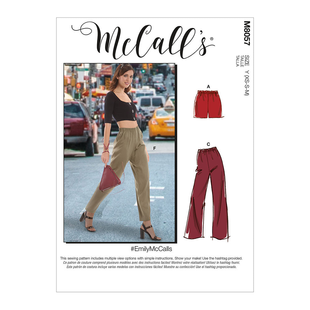 McCALL's M8057 Misses Skirt / Pants
