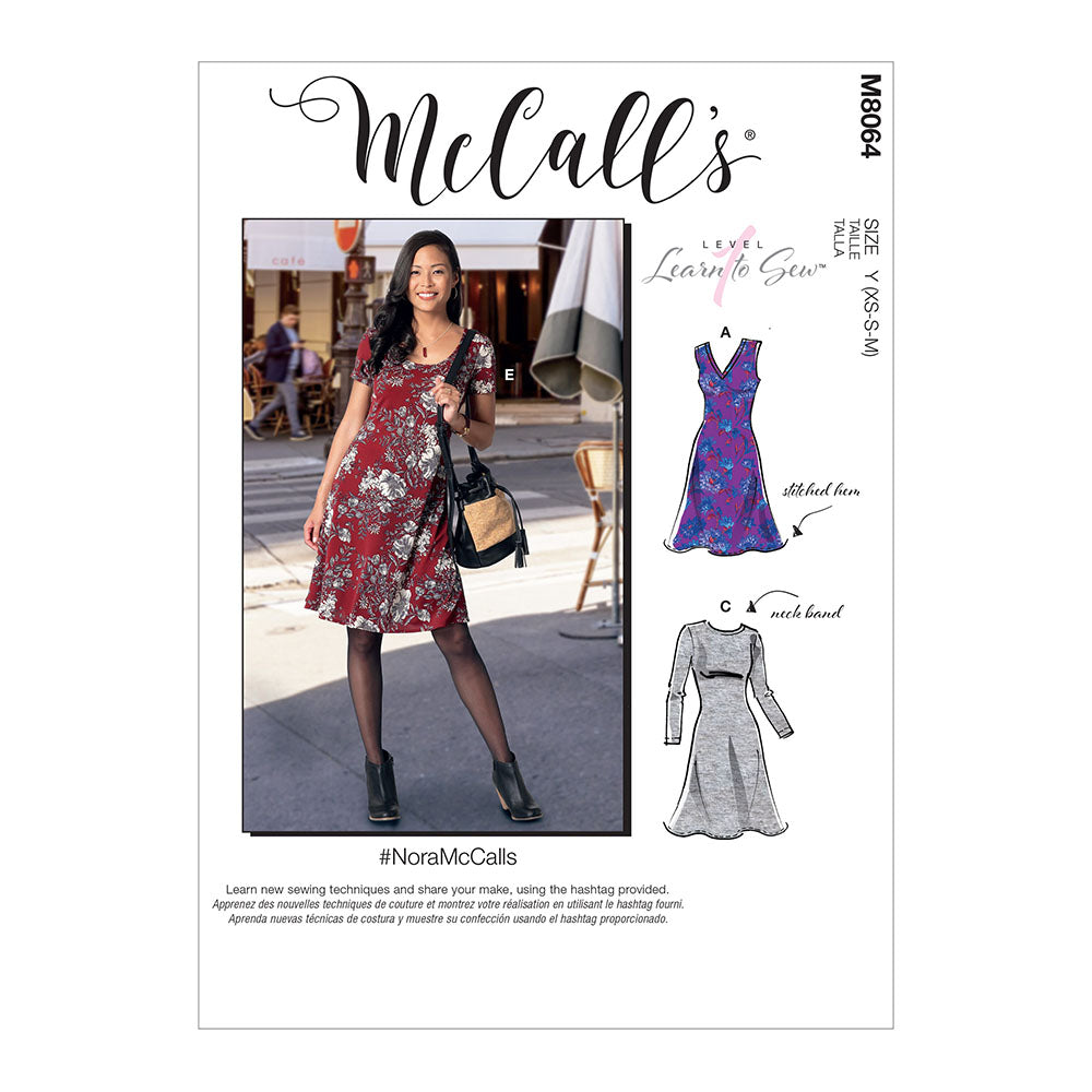 McCALL's M8064 Misses Dress