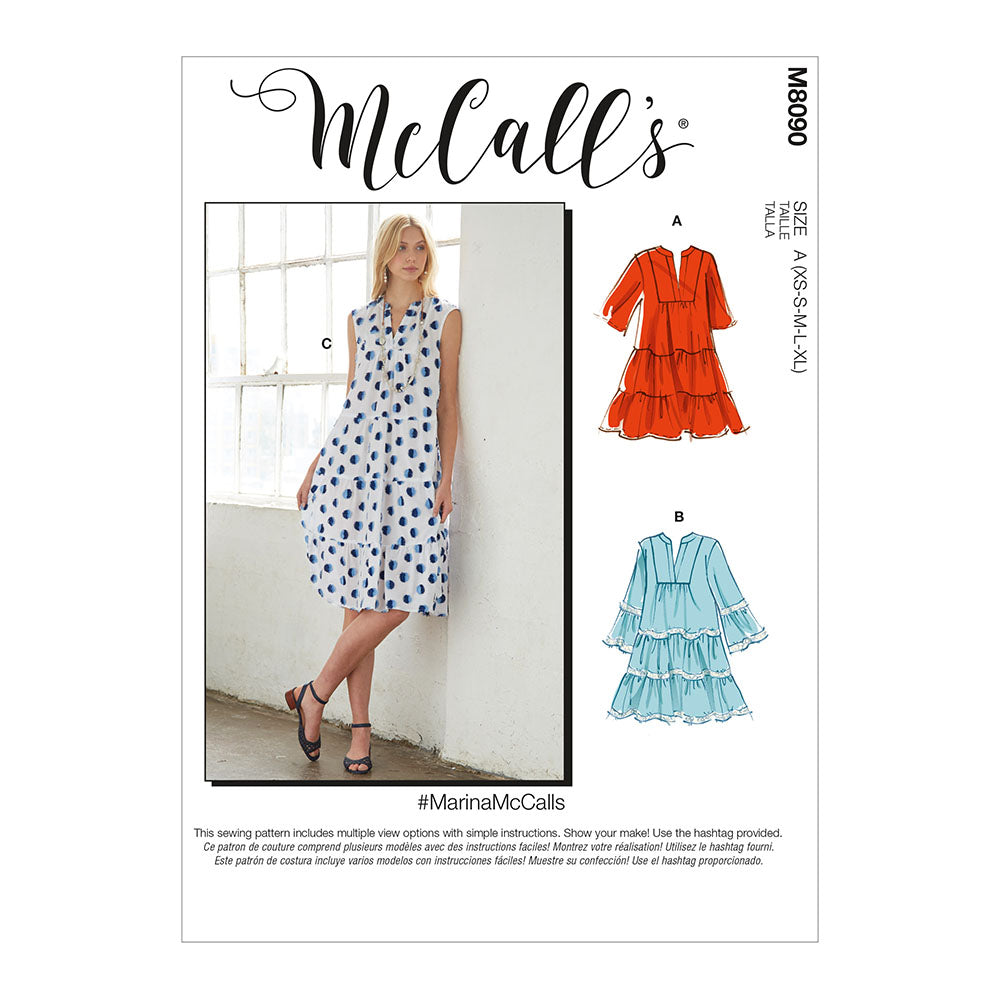 McCALL's M8090 Misses Dress