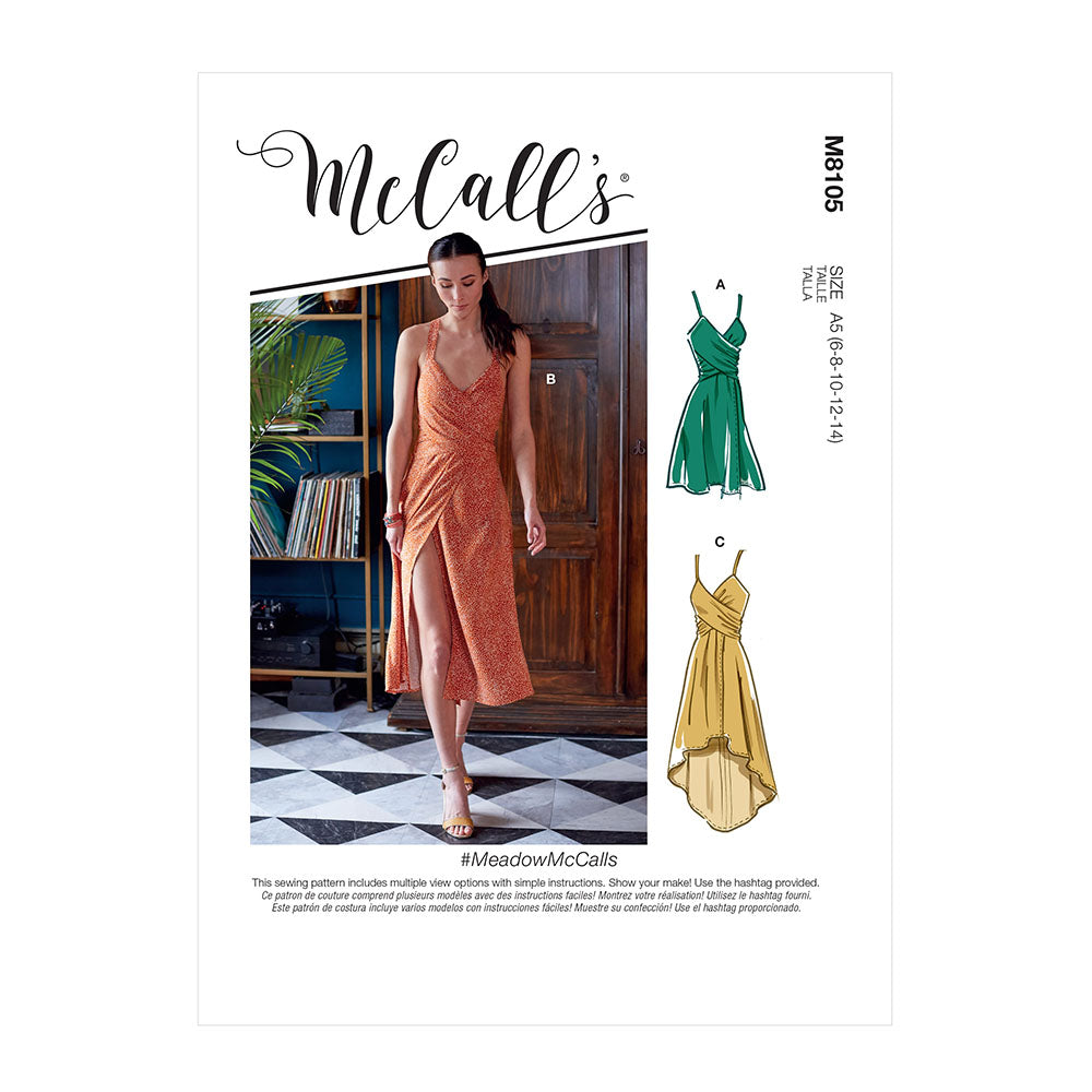 McCALL's M8105 Misses Dress