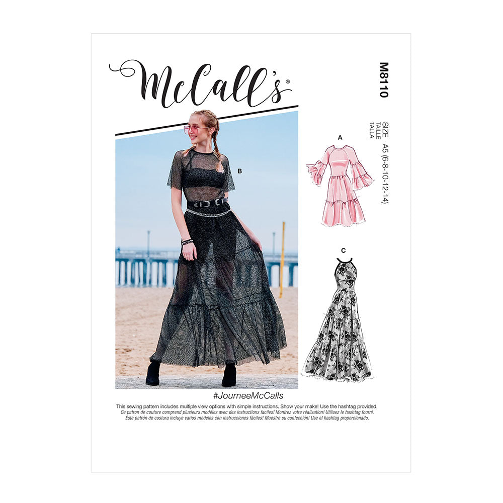 McCALL's M8110 Misses Dress