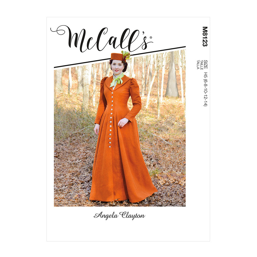 McCALL's M8123 Misses Historical Coat