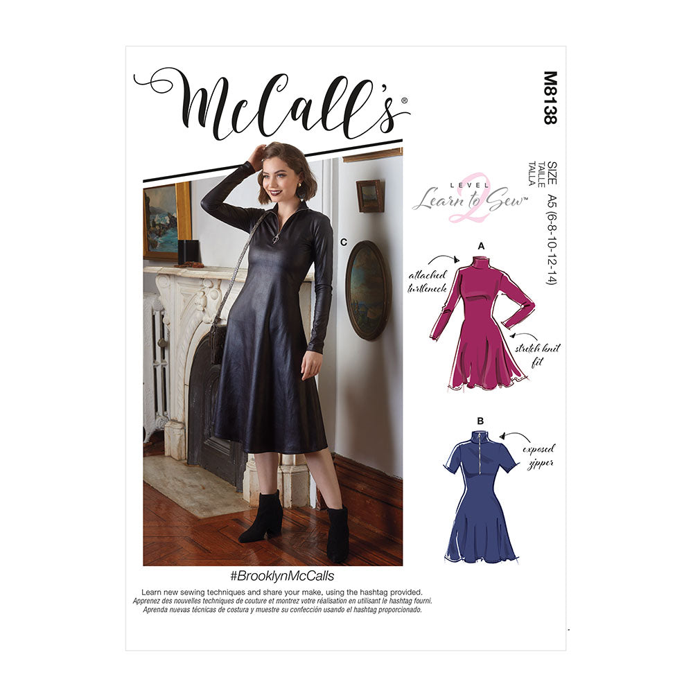 McCALL's M8138 Misses' Dresses