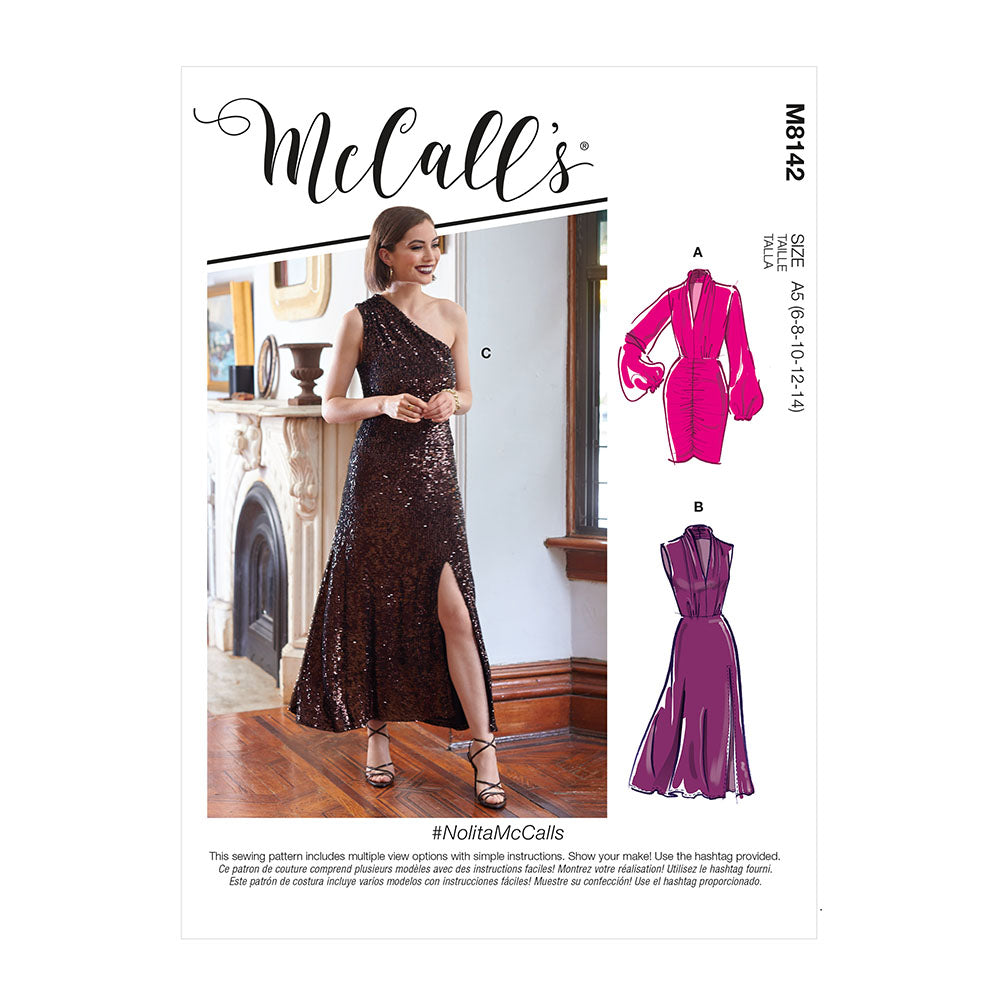 McCALL's M8142 Misses' Dresses