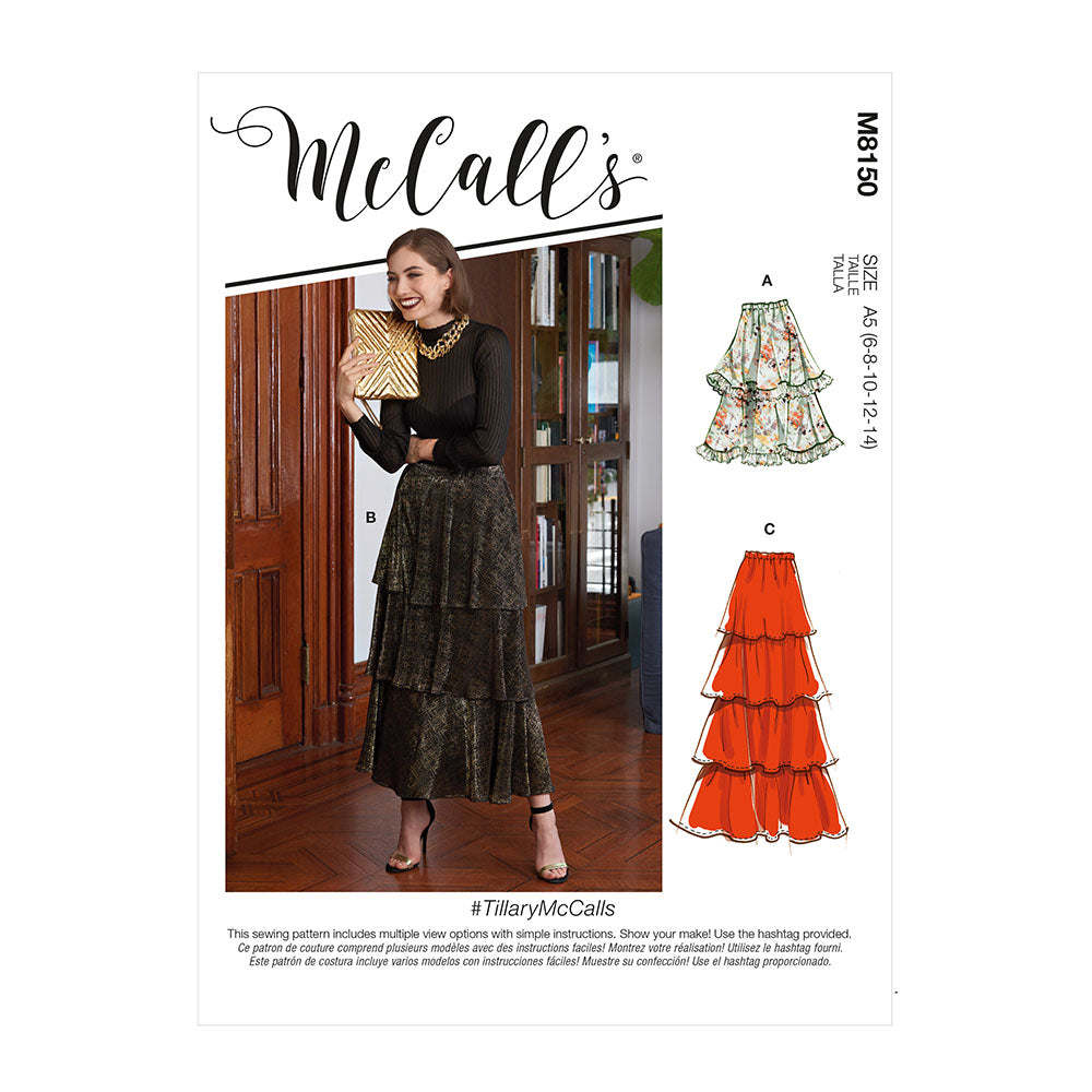 McCALL's M8150 Misses' Skirts