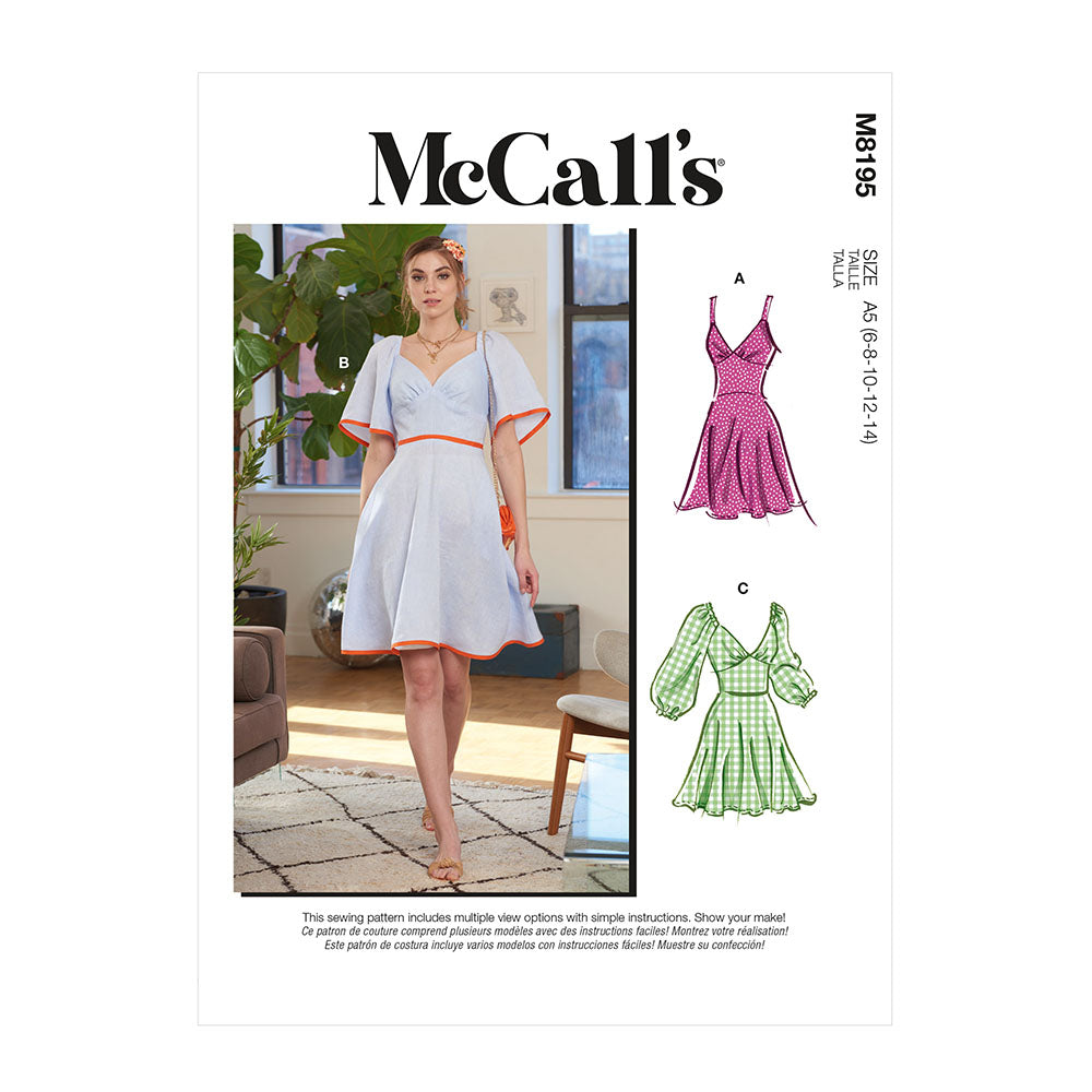 McCALL's M8195 Misses' Dresses
