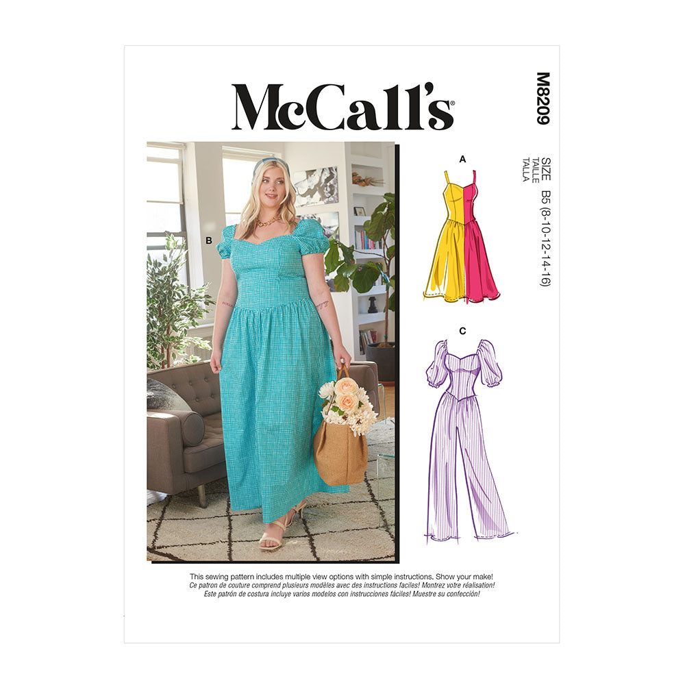 McCALL's M8209 Misses & Women's Dresses