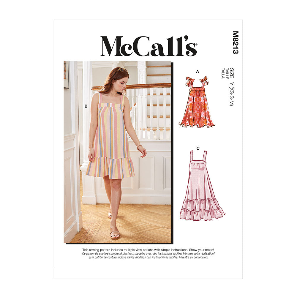 McCALL's M8213 Misses' Dresses