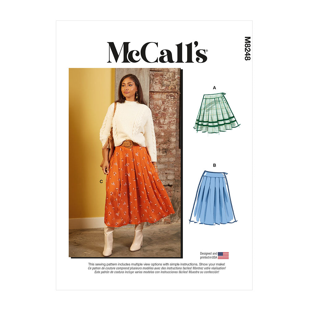 McCALL's M8248 Misses' Skirts