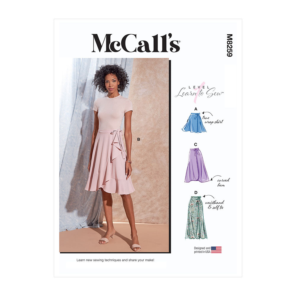 McCALL's M8259 Misses' Skirts