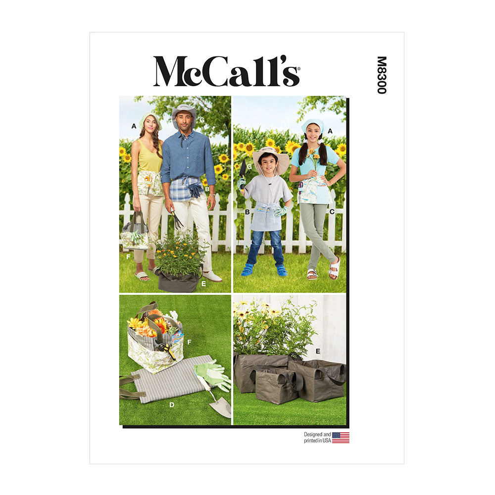 McCALL's M8300 Garden Items