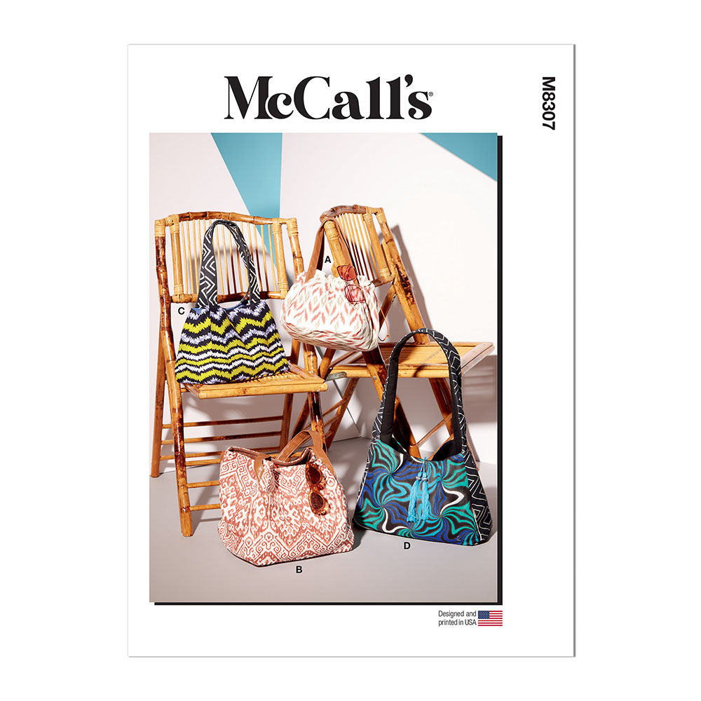 McCALL's M8307 Bags and Totes
