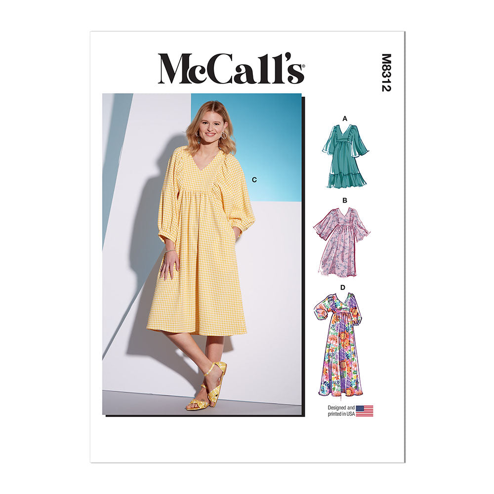 McCALL's M8312 Misses' Dresses