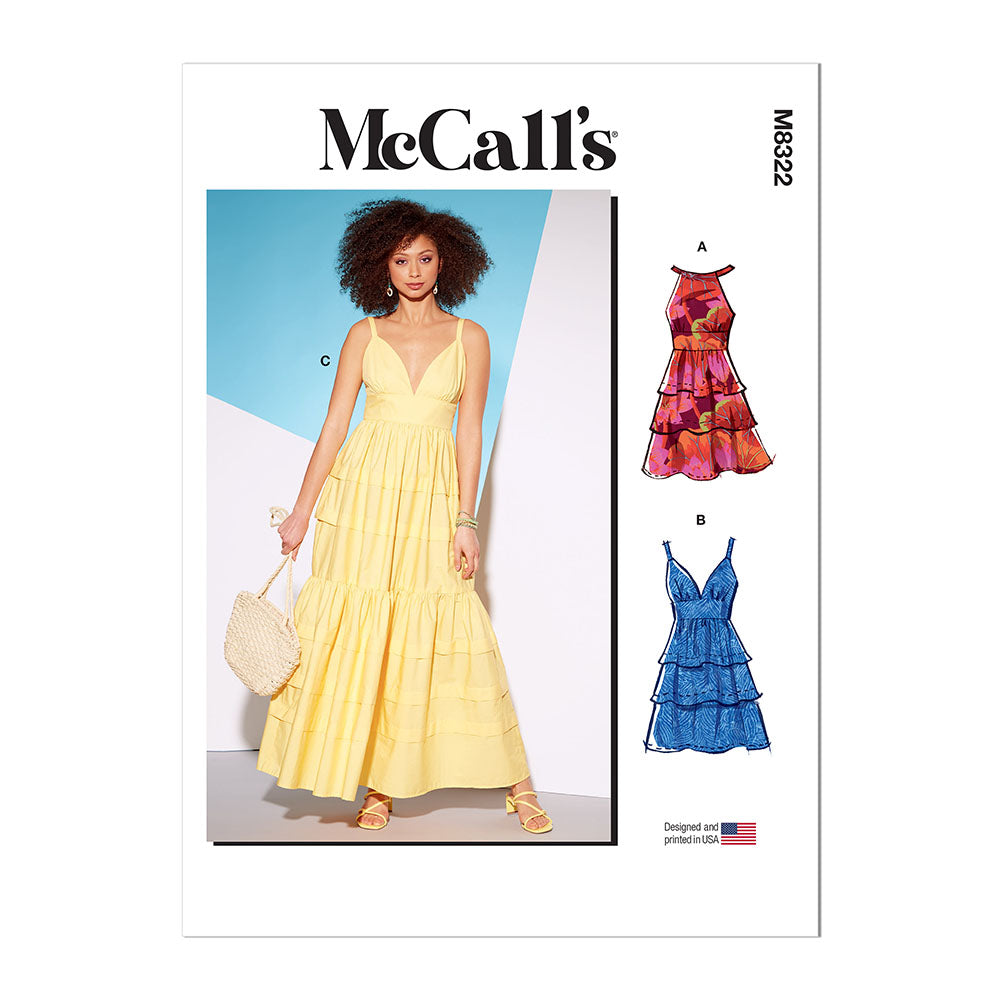 McCALL's M8322 Misses' Dresses