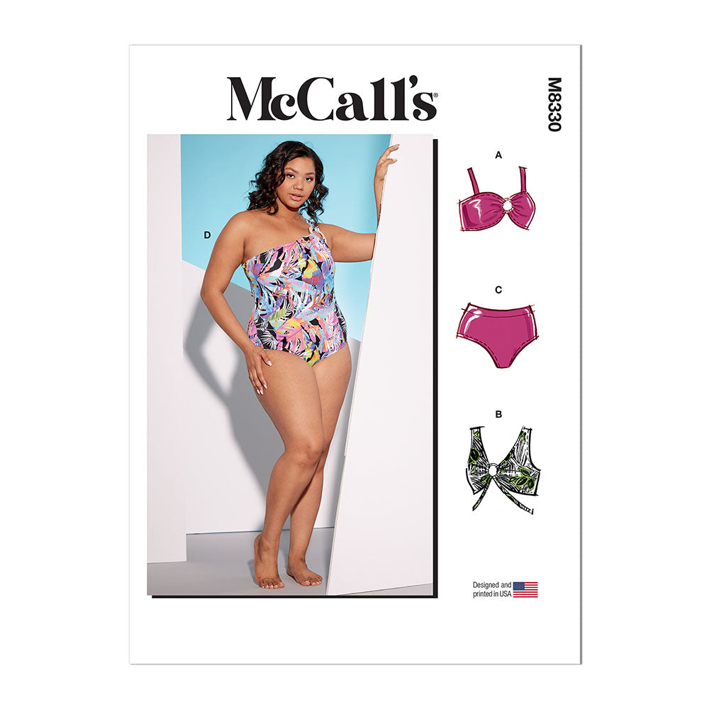 McCALL's M8330 Women's Swimsuits