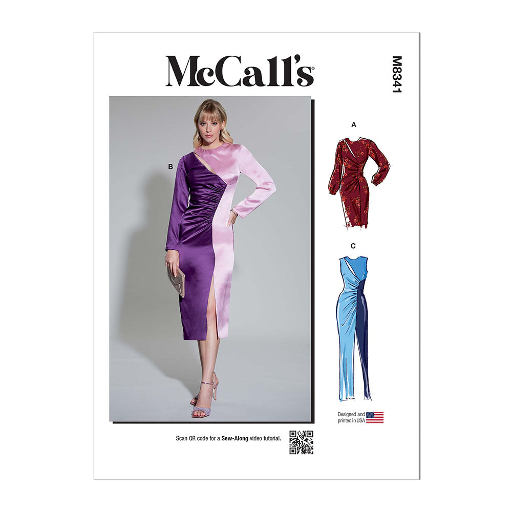 McCALL's M8341 Misses' Dress
