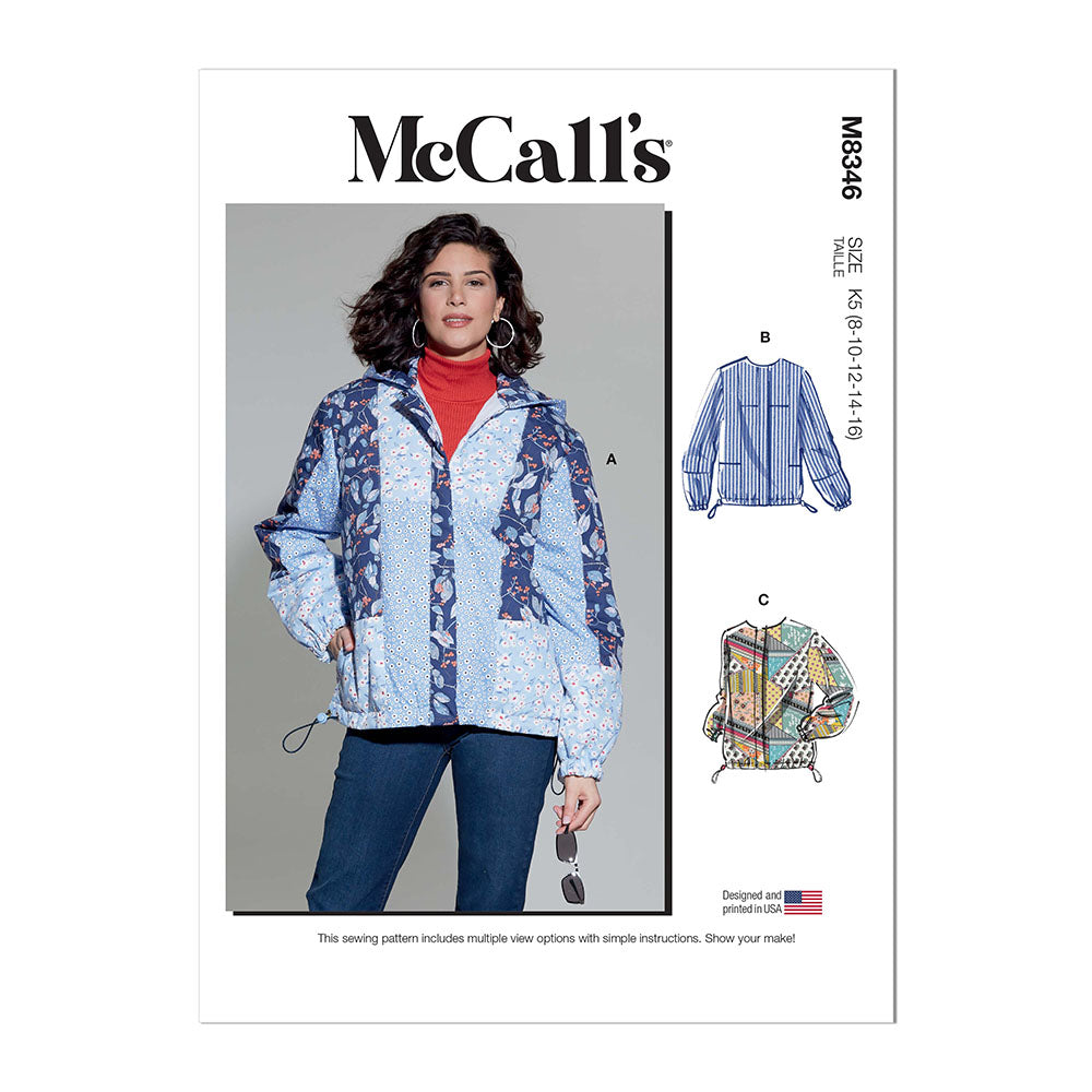McCALL's M8346 Misses' Jacket