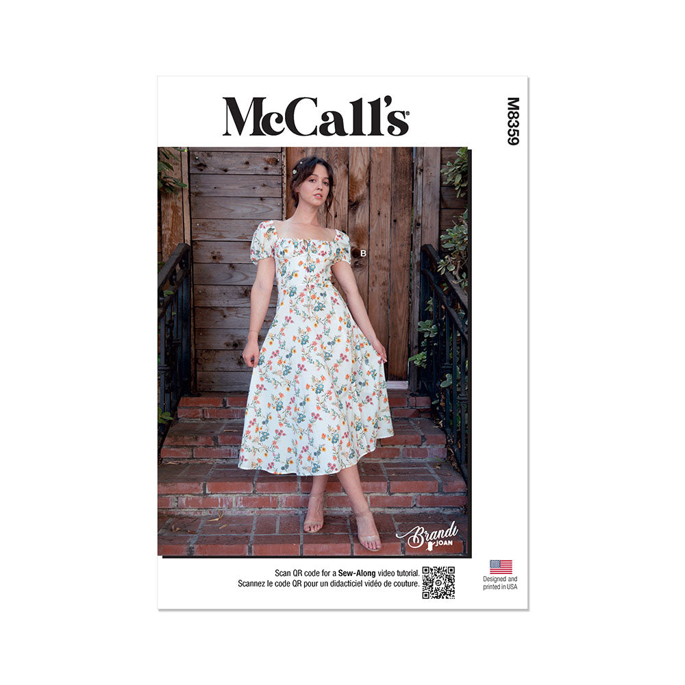 McCALL's M8359 Misses' Top and Dress By Brandi Joan