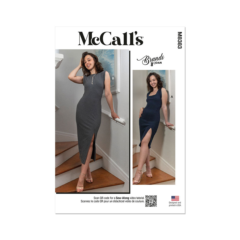 McCALL's M8383 Misses' Knit Dresses