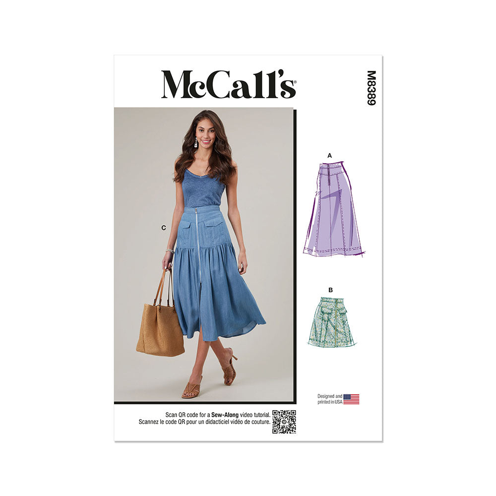 McCALL's M8389 Misses' Skirts