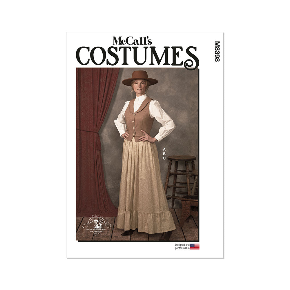 McCALL's M8398 Misses' Costumes