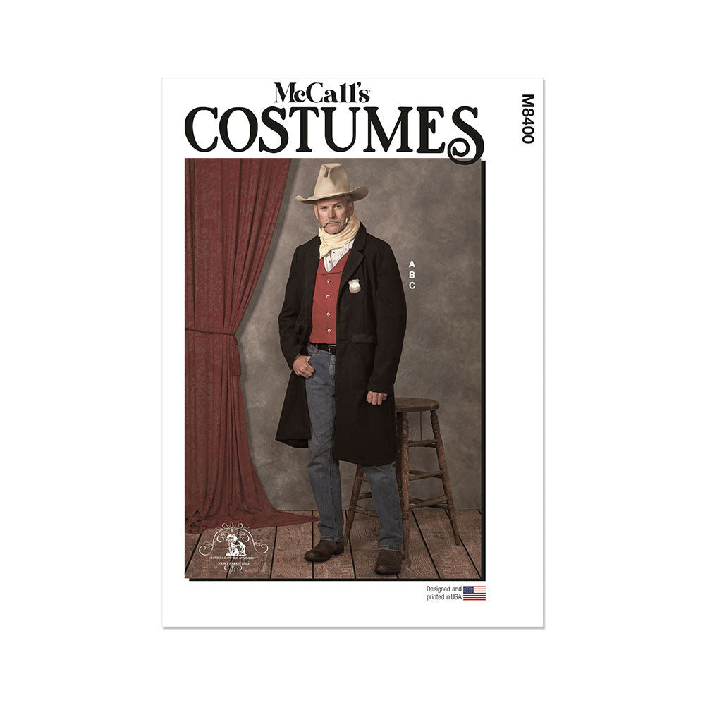 McCALL's M8400 Men's Costumes