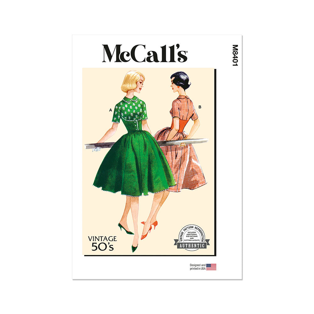 McCALL's M8401 Misses' Dresses