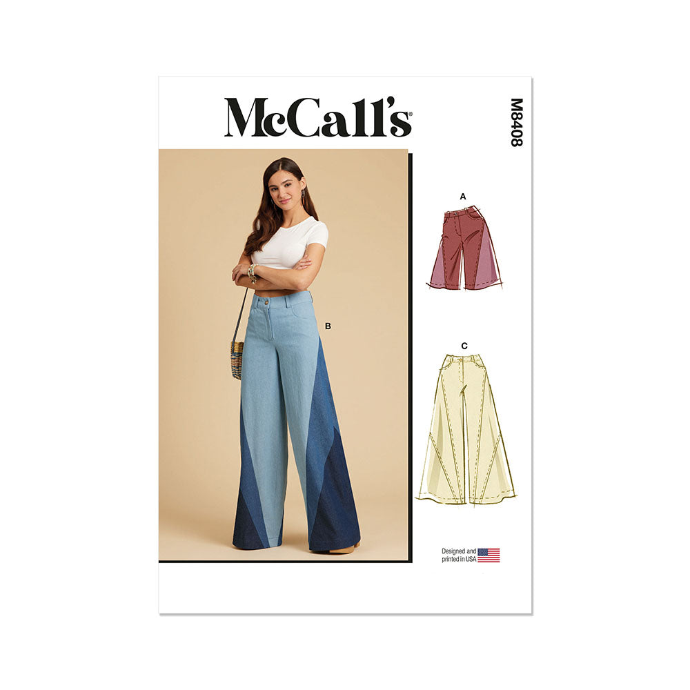 McCALL's M8408 Misses' Shorts and Pants