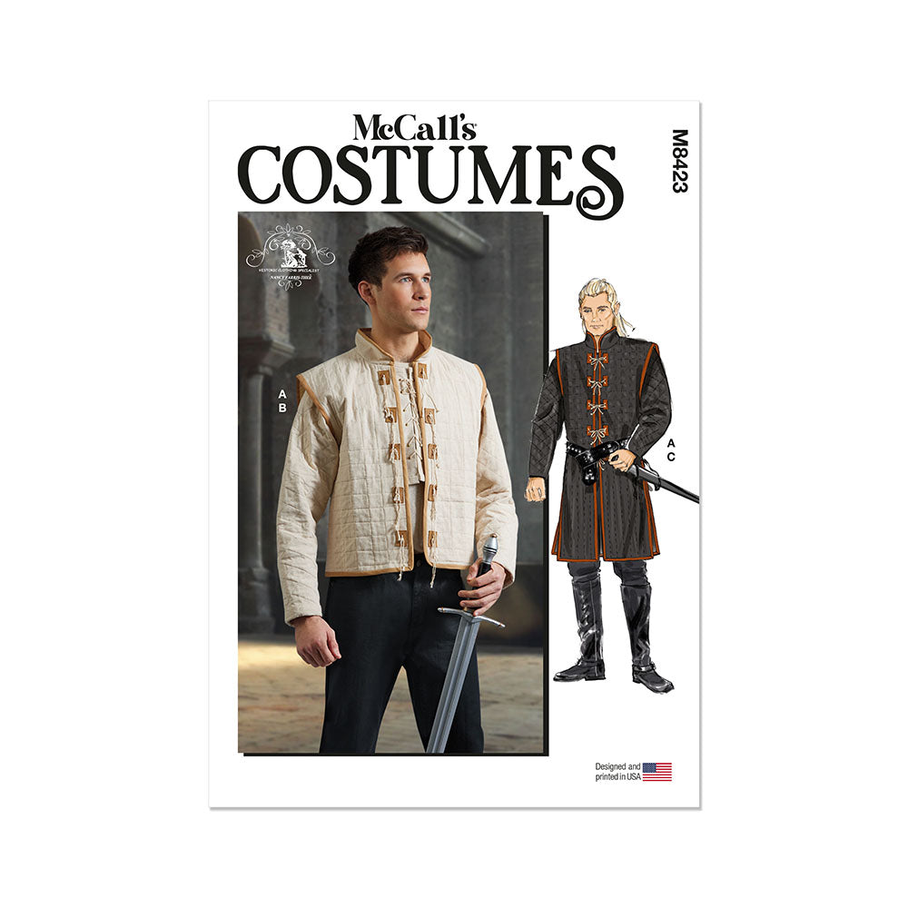 McCALL's M8423 Men's Costume