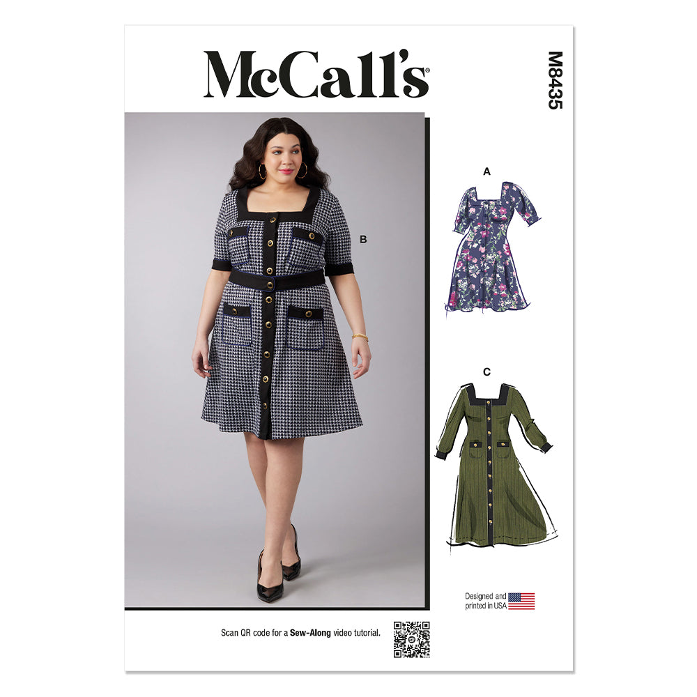 McCALL's M8435 Women's Knit Dresses